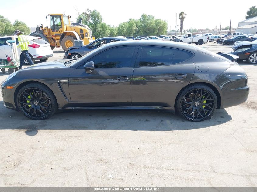 2014 Porsche Panamera E-Hybrid S VIN: WP0AD2A74EL044640 Lot: 40016788