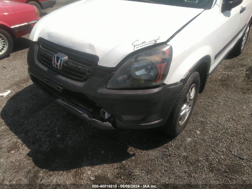 2003 Honda Cr-V Ex VIN: SHSRD78813U139048 Lot: 40016810