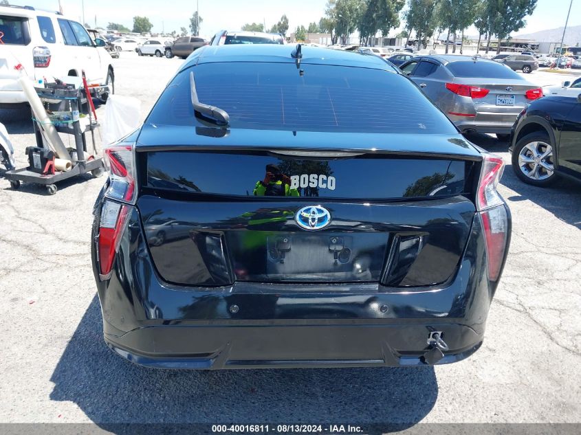 2018 Toyota Prius Three Touring VIN: JTDKARFU2J3553186 Lot: 40016811