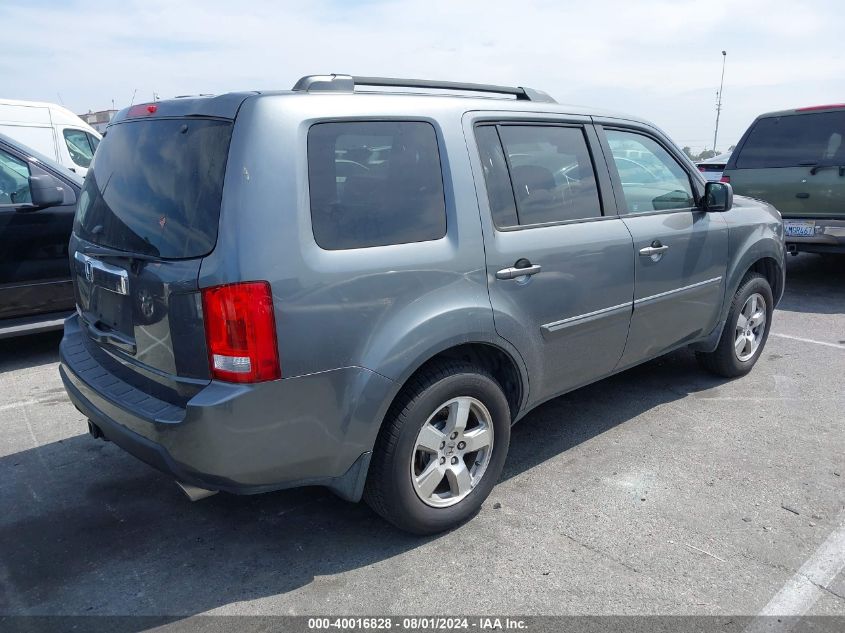 2011 Honda Pilot Ex-L VIN: 5FNYF3H55BB018713 Lot: 40016828