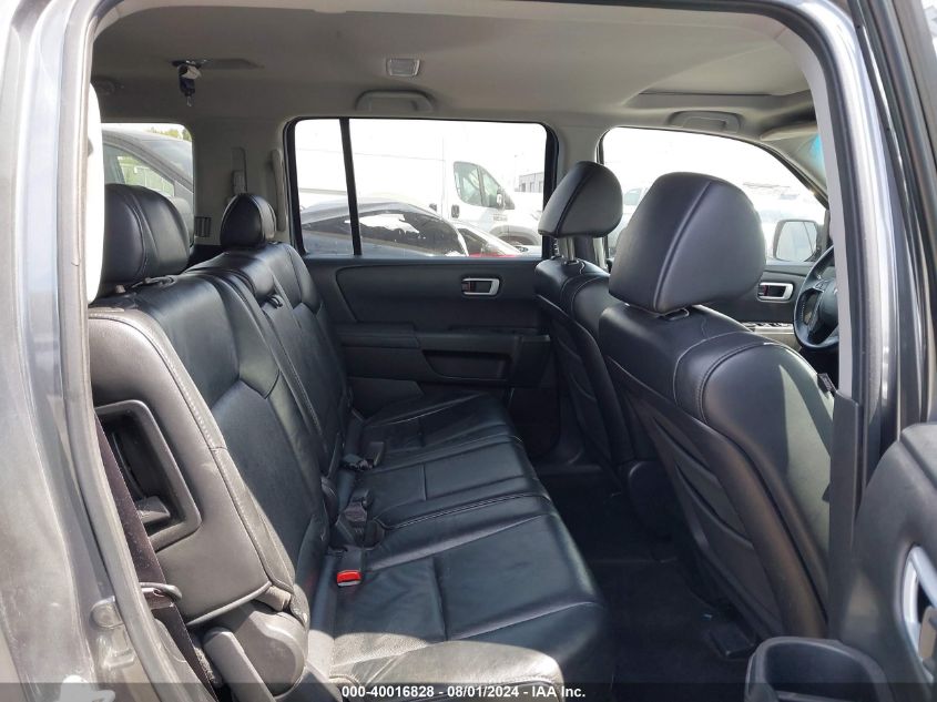 2011 Honda Pilot Ex-L VIN: 5FNYF3H55BB018713 Lot: 40016828