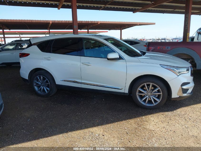 2019 Acura Rdx Technology Package VIN: 5J8TC1H55KL009502 Lot: 40016832