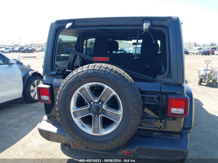 2020 Jeep Wrangler Unlimited Sahara 4X4 VIN: 1C4HJXEN5LW235136 Lot: 40016833