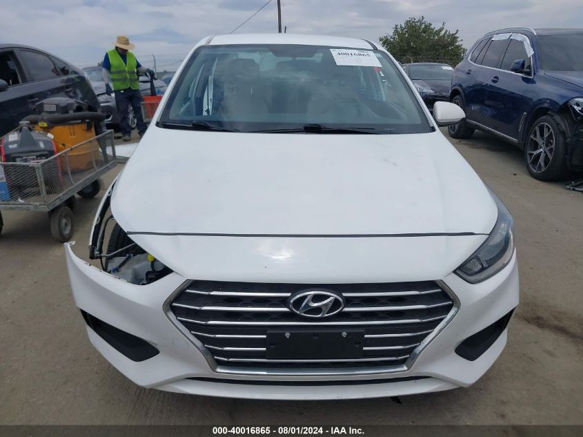 2020 Hyundai Accent Se VIN: 3KPC24A68LE121999 Lot: 40016865