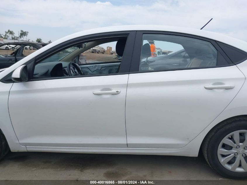 2020 Hyundai Accent Se VIN: 3KPC24A68LE121999 Lot: 40016865