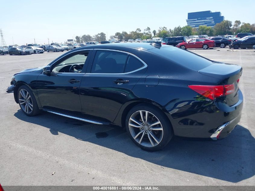 2020 Acura Tlx Tech Package VIN: 19UUB3F42LA001187 Lot: 40016881