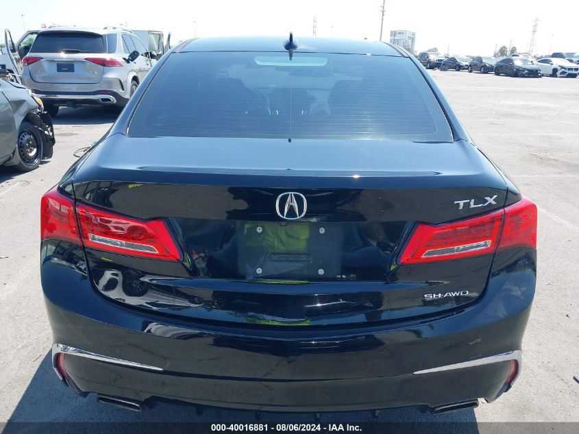 2020 Acura Tlx Tech Package VIN: 19UUB3F42LA001187 Lot: 40016881