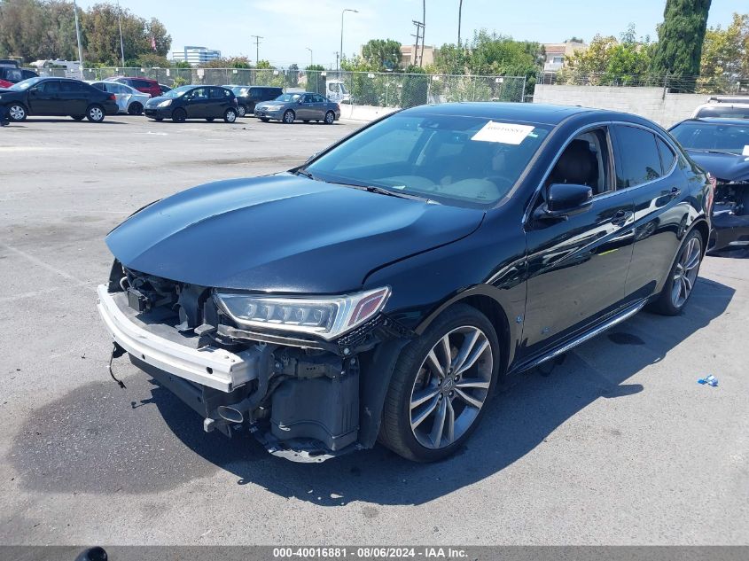 2020 Acura Tlx Tech Package VIN: 19UUB3F42LA001187 Lot: 40016881