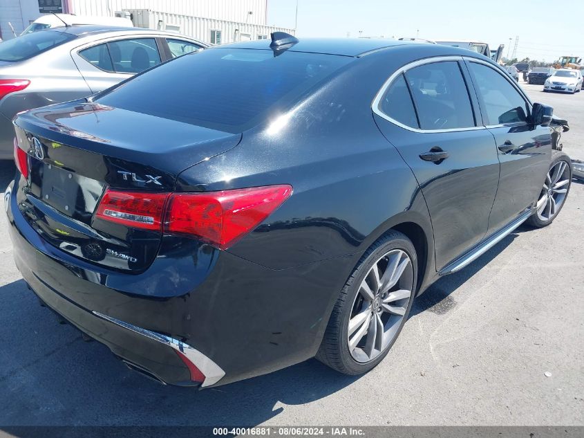 2020 Acura Tlx Tech Package VIN: 19UUB3F42LA001187 Lot: 40016881