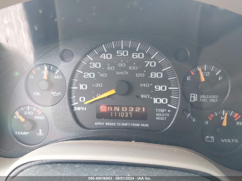 1999 GMC Safari Slt VIN: 1GKDM19W9XB517853 Lot: 40016903