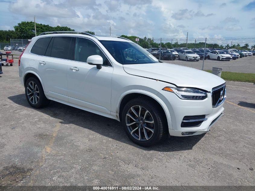 2019 Volvo Xc90 T5 Momentum VIN: YV4102CK4K1468384 Lot: 40016911