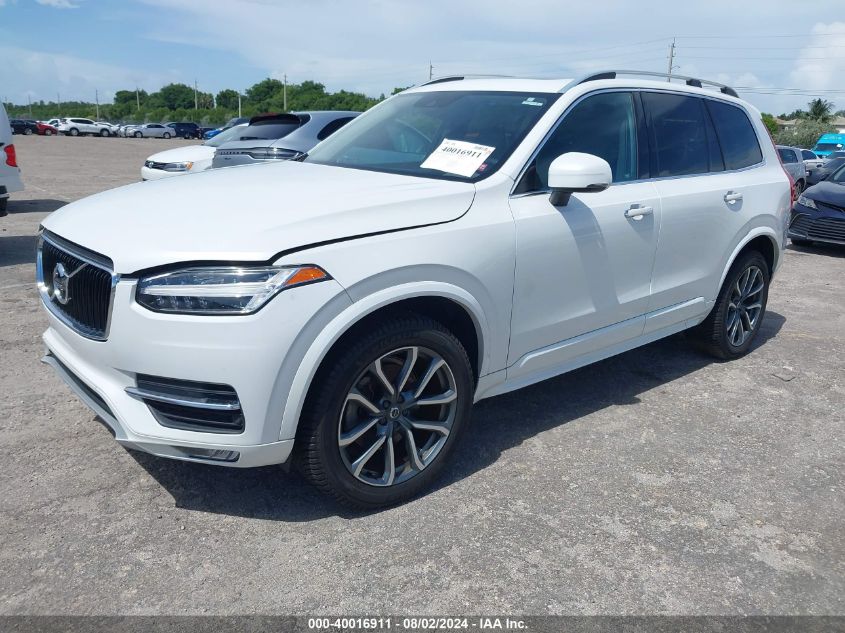 2019 Volvo Xc90 T5 Momentum VIN: YV4102CK4K1468384 Lot: 40016911