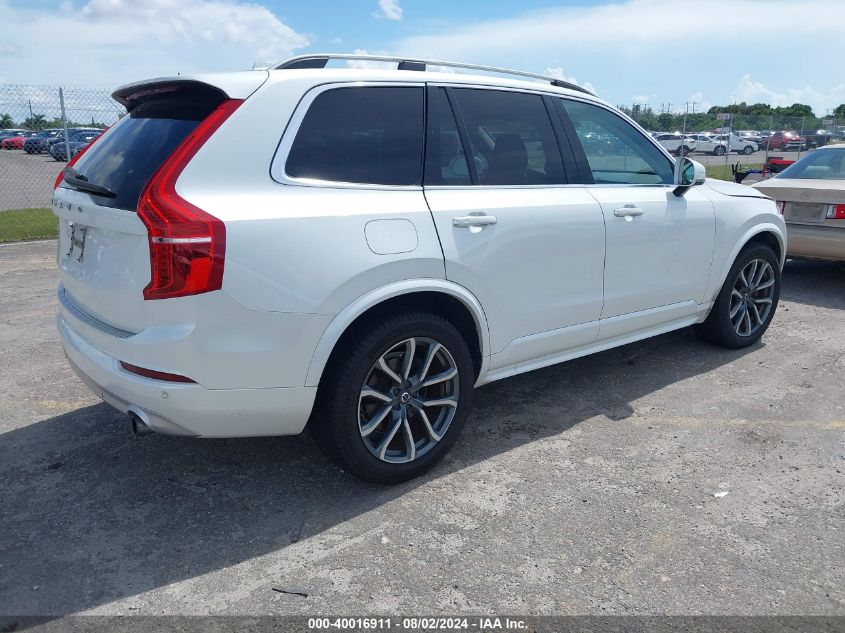 2019 Volvo Xc90 T5 Momentum VIN: YV4102CK4K1468384 Lot: 40016911