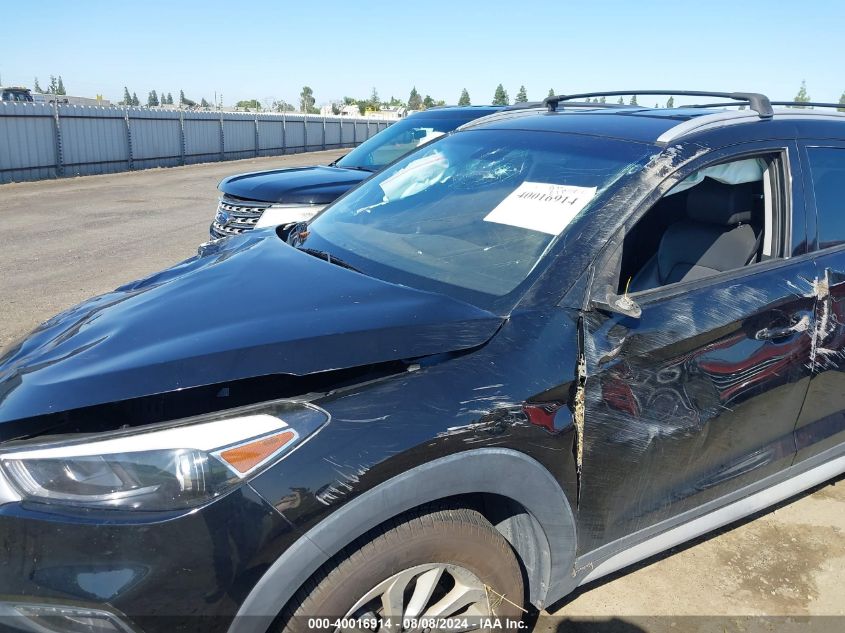 2018 Hyundai Tucson Sel Plus VIN: KM8J33A42JU756062 Lot: 40016914