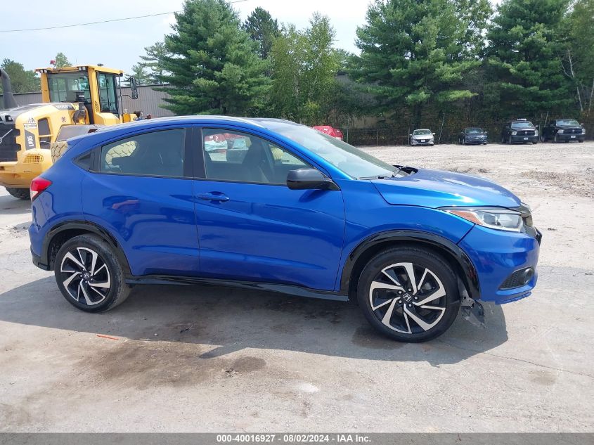 2019 Honda Hr-V Sport VIN: 3CZRU6H1XKG722578 Lot: 40016927