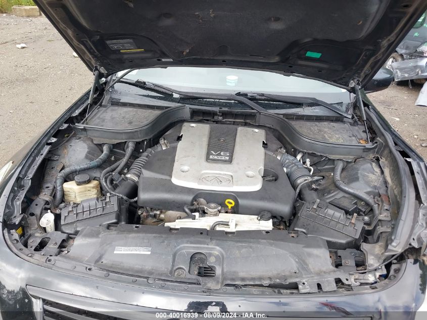 2010 Infiniti G37X VIN: JN1CV6AR8AM455867 Lot: 40016939