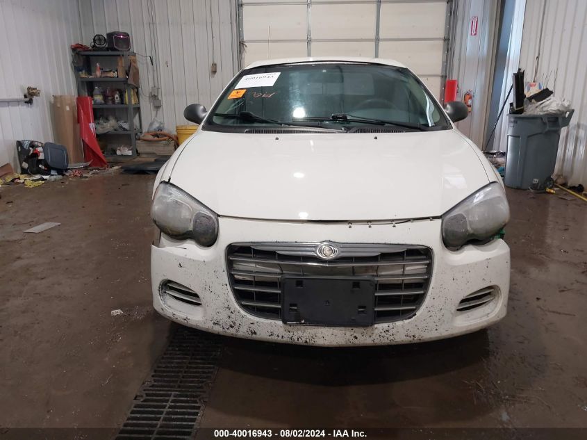 2005 Chrysler Sebring VIN: 1C3EL46J25N513429 Lot: 40016943