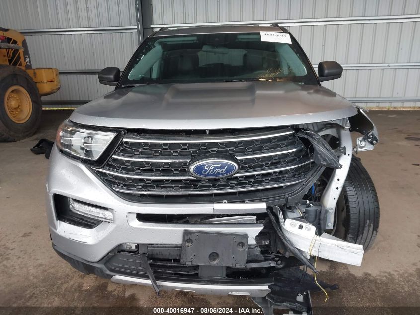 2022 Ford Explorer Xlt VIN: 1FMSK8DH0NGA73171 Lot: 40016947