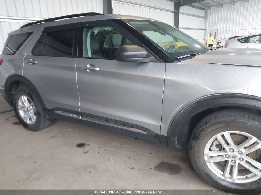 2022 Ford Explorer Xlt VIN: 1FMSK8DH0NGA73171 Lot: 40016947