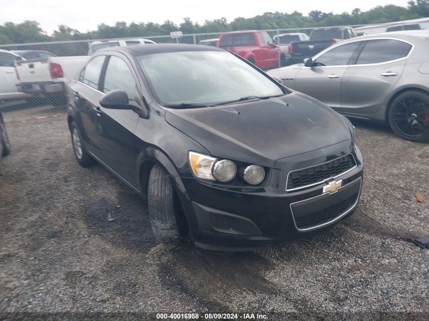 2012 Chevrolet Sonic 2Lt VIN: 1G1JC5SH1C4159904 Lot: 40016958