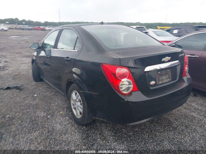 2012 Chevrolet Sonic 2Lt VIN: 1G1JC5SH1C4159904 Lot: 40016958