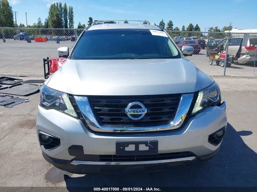 2019 Nissan Pathfinder Sl VIN: 5N1DR2MM4KC613090 Lot: 40017000