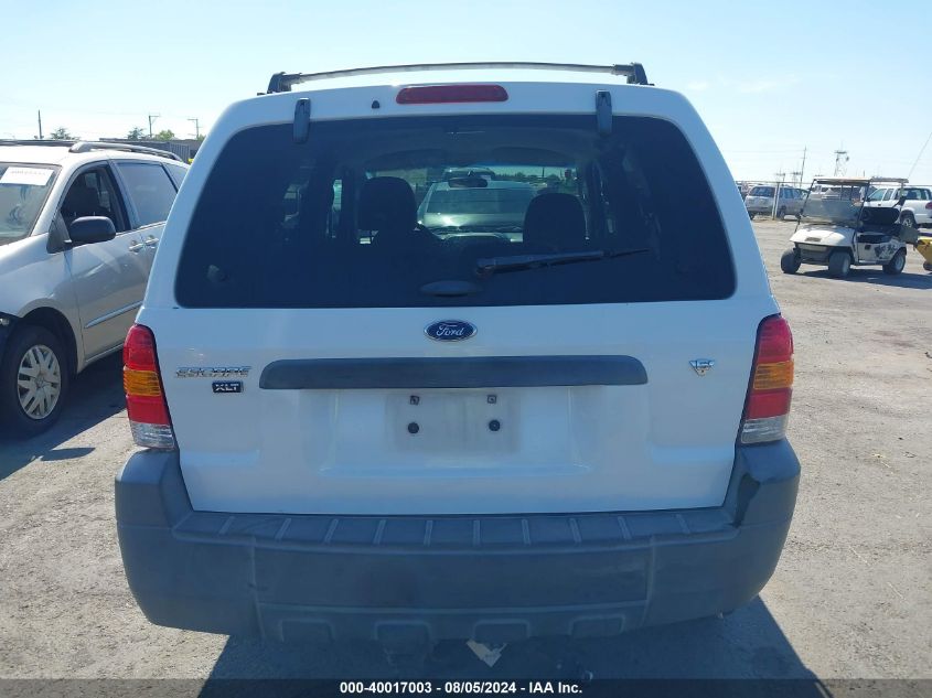 2005 Ford Escape Xlt VIN: 1FMYU93115KE22690 Lot: 40017003