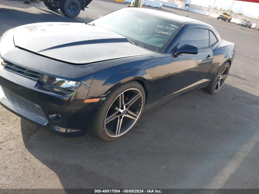 2014 Chevrolet Camaro 1Lt VIN: 2G1FB1E31E9270468 Lot: 40017004