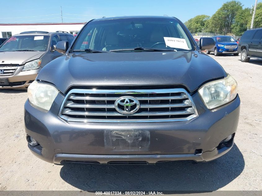 2009 Toyota Highlander Limited VIN: JTEES42A192131013 Lot: 40017034