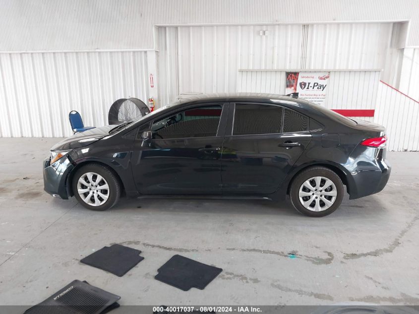 2020 Toyota Corolla Le VIN: 5YFEPRAE8LP093019 Lot: 40017037