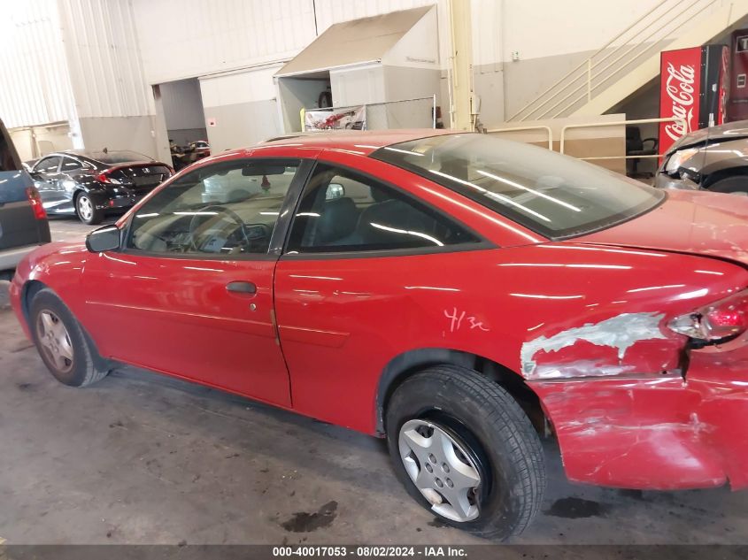 2003 Chevrolet Cavalier VIN: 1G1JC12F137130392 Lot: 40017053