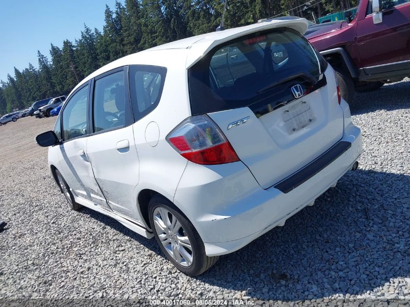 2010 Honda Fit Sport VIN: JHMGE8H68AS013929 Lot: 40017060