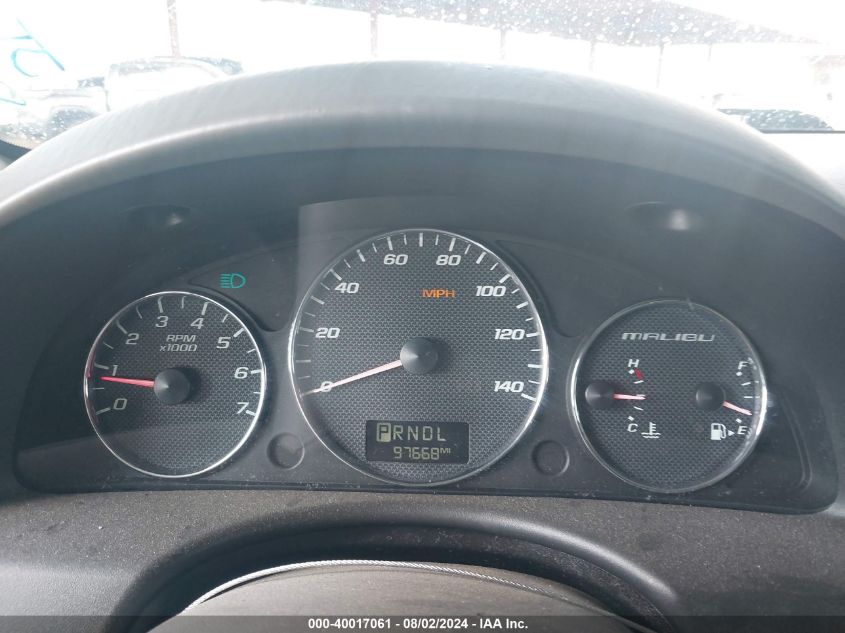 2007 Chevrolet Malibu Ls VIN: 1G1ZS58F07F309622 Lot: 40017061