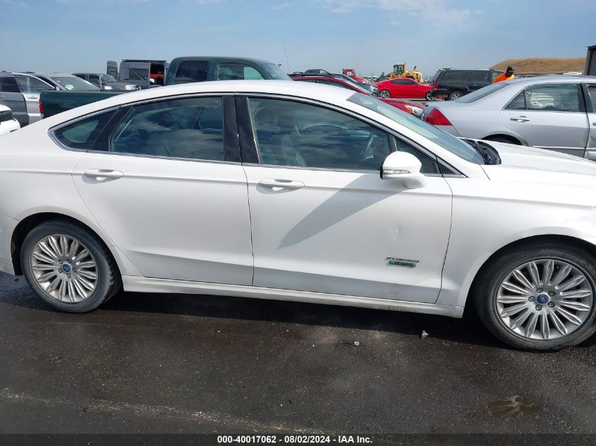 3FA6P0PU4ER220740 2014 Ford Fusion Energi Se Luxury