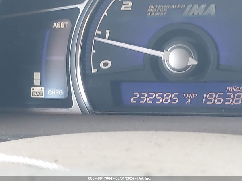 2010 Honda Civic Hybrid VIN: JHMFA3F26AS003085 Lot: 40017064