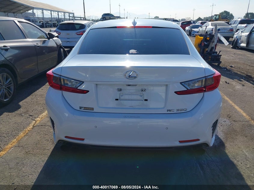 2016 LEXUS RC 350 350 - JTHHE5BC1G5012288