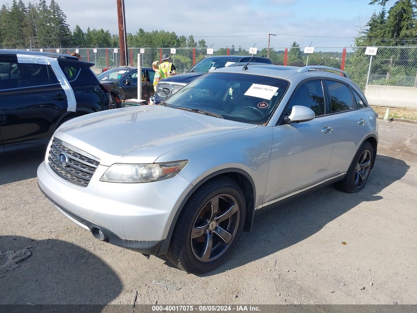 2007 Infiniti Fx35 VIN: JNRAS08W97X207267 Lot: 40017075