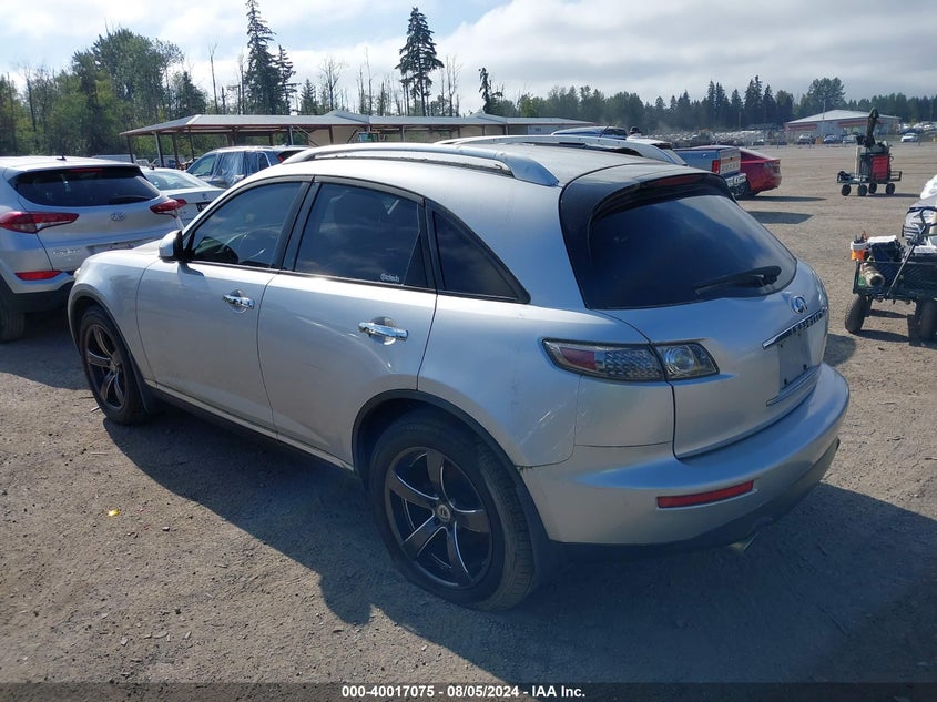 2007 Infiniti Fx35 VIN: JNRAS08W97X207267 Lot: 40017075