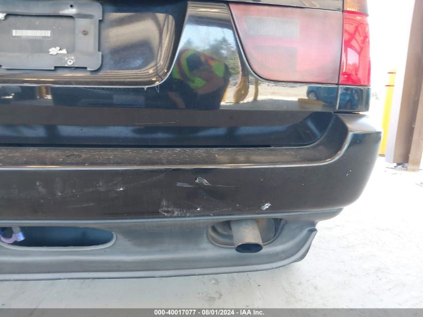 2001 BMW X5 3.0 VIN: WBAFA53521LP20313 Lot: 40017077