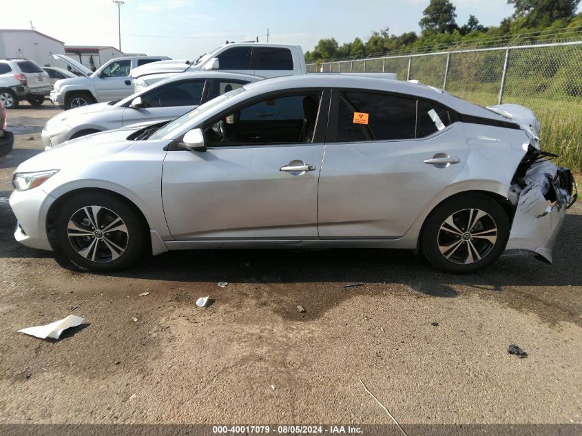 2021 Nissan Sentra Sv VIN: 3N1AB8CVXMY331798 Lot: 40017079