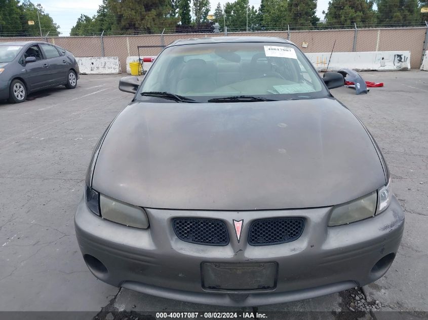 2000 Pontiac Grand Prix Gt VIN: 1G2WP52K3YF326051 Lot: 40017087