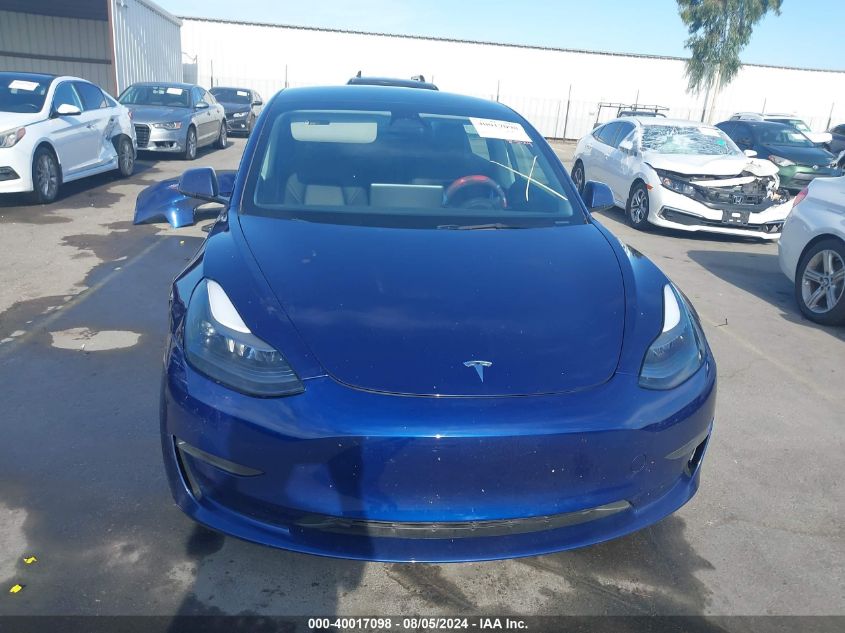 2023 Tesla Model 3 Rear-Wheel Drive VIN: 5YJ3E1EA6PF575088 Lot: 40017098