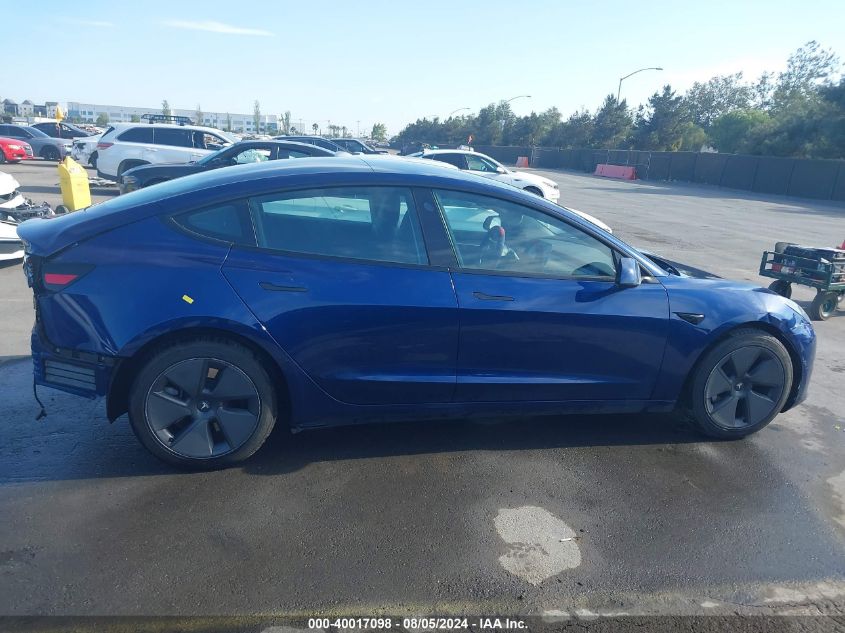 2023 Tesla Model 3 Rear-Wheel Drive VIN: 5YJ3E1EA6PF575088 Lot: 40017098