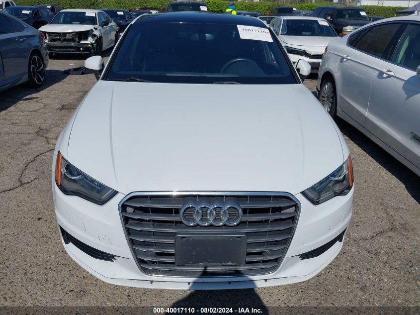 2015 Audi A3 1.8T Premium VIN: WAUACGFF7F1050829 Lot: 40017110