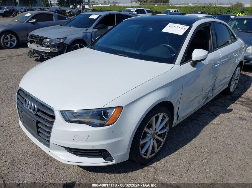 2015 Audi A3 1.8T Premium VIN: WAUACGFF7F1050829 Lot: 40017110