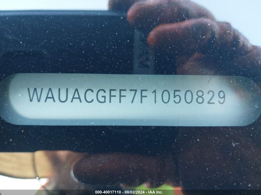 2015 AUDI A3 1.8T PREMIUM - WAUACGFF7F1050829