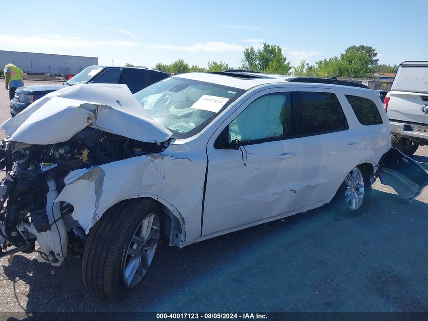 2024 Dodge Durango Gt VIN: 1C4RDJDGXRC159323 Lot: 40017123