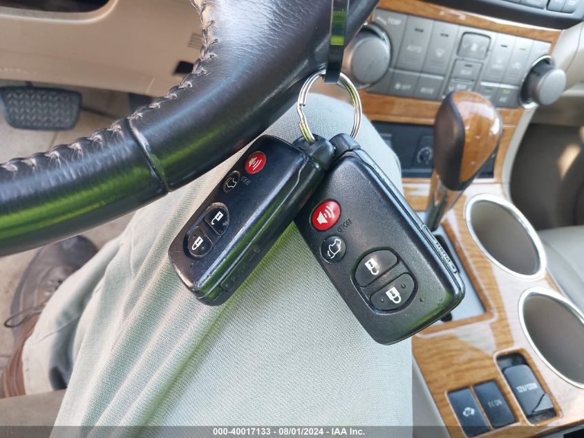 2008 Toyota Highlander Hybrid Limited VIN: JTEEW44A982015901 Lot: 40017133