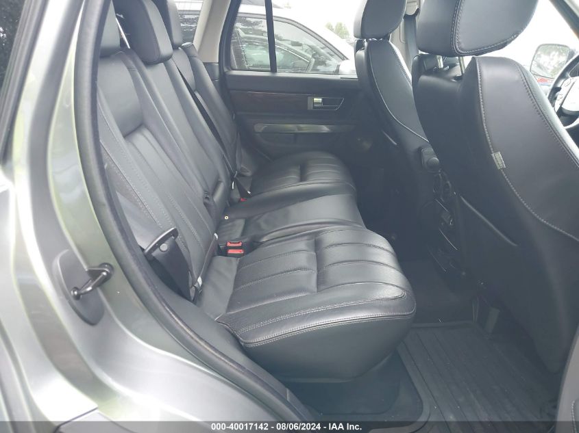 2010 Land Rover Range Rover Sport Hse VIN: SALSK2D48AA227291 Lot: 40017142