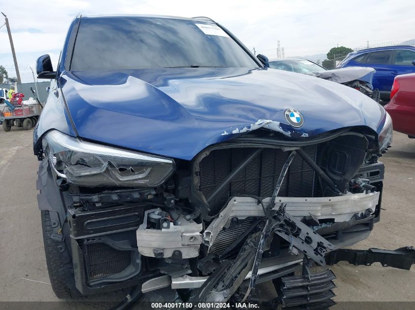 2023 BMW X5 xDrive40I VIN: 5UXCR6C05P9P03857 Lot: 40017150